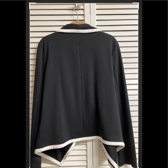 new directions Jackets & Coats New Directions Black Jacket White